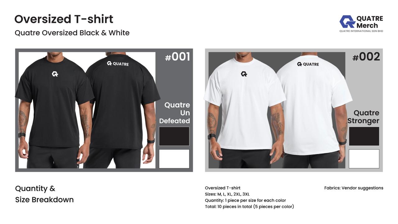 Quatre Merch Hero